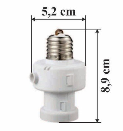 Đui đèn cảm ứng ánh sáng Kawasan LSE27-Time