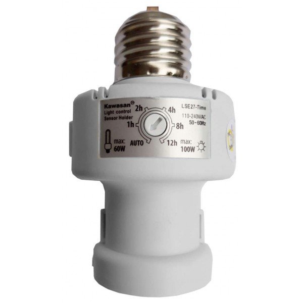 Đui đèn cảm ứng ánh sáng Kawasan LSE27-Time