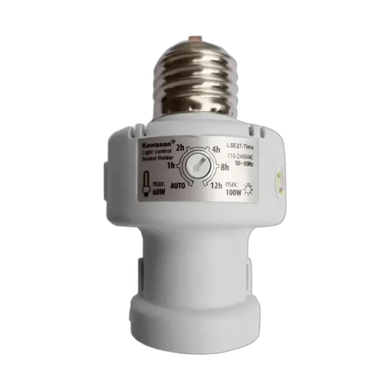Đui Đèn Cảm Ứng Ánh Sáng Kawasan LSE27-Time