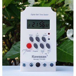 Công tắc hẹn giờ kỹ thuật số reo chuông Kawasan TS18S