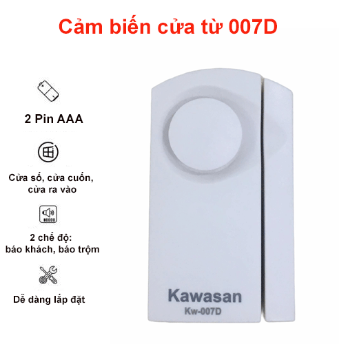 Cảm ứng từ gắn cửa Kawasan 007D
