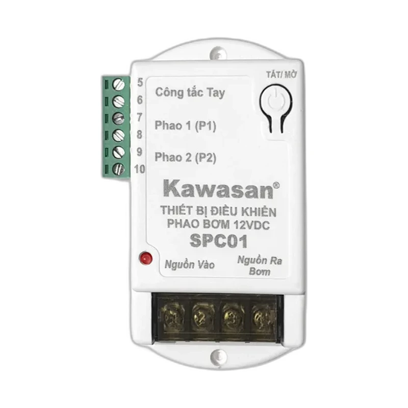 Thiết Bị Điều Khiển Phao Bơm 12V Kawasan SPC01