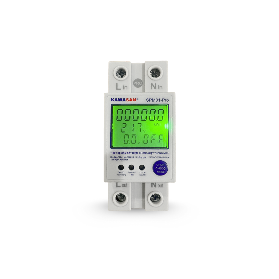 Thiết bị giám sát tiêu thụ điện Kawasan SPM01-Pro