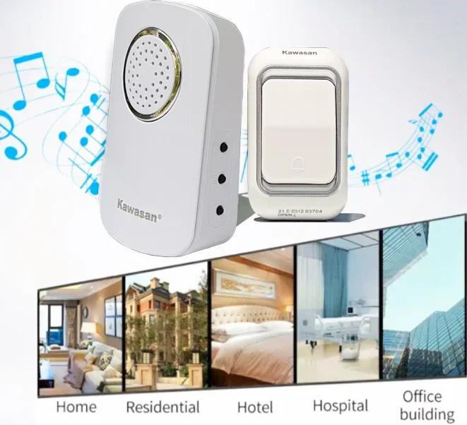 Ứng dụng thực tế của Chuông Cửa Không Dây Kawasan DB668B
