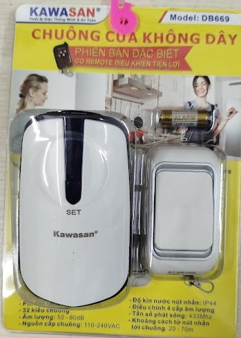 Chuông cửa không dây Kawasan DB669