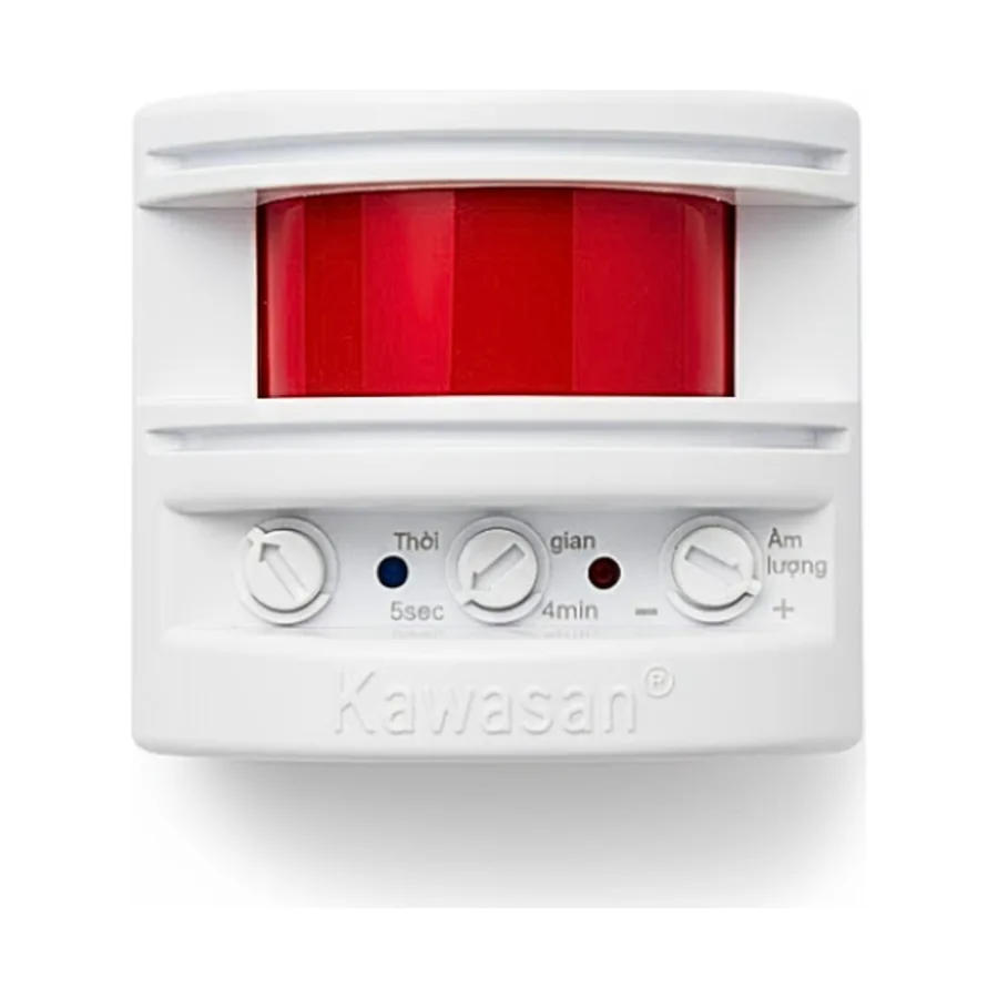 Combo Báo Động Không Dây Kawasan AL27-2RM-D28 (Còi + 2 Remote + Đầu Dò)