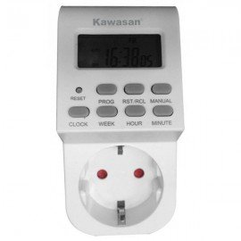 Ổ cắm hẹn giờ kỹ thuật số Kawasan TGE2B – hình chi tiết