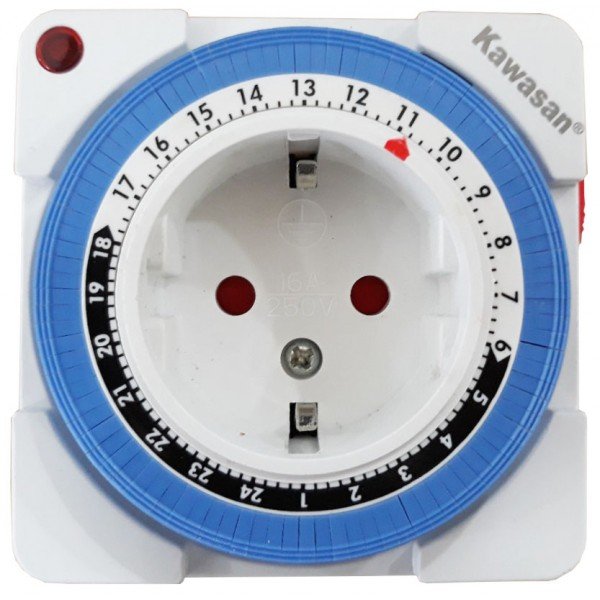 Ổ cắm hẹn giờ cơ Kawasan TG16A