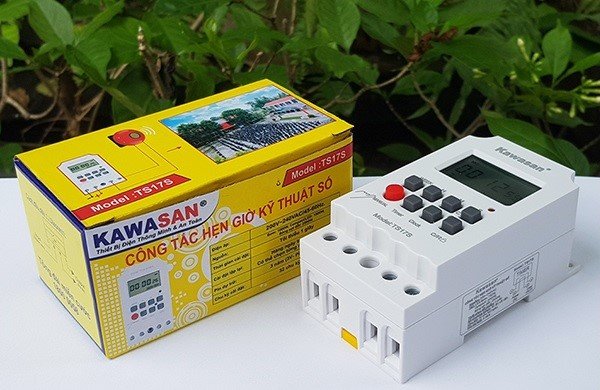 Công tắc hẹn giờ kỹ thuật số Kawasan TS17S