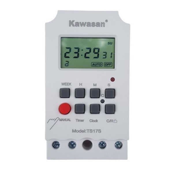 Công tắc hẹn giờ kỹ thuật số Kawasan TS17S