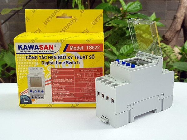 Công tắc hẹn giờ kỹ thuật số Kawasan TS622