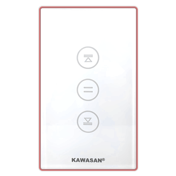 Công tắc điều khiển cửa cuốn wifi Kawasan WIFI06A-W – hình chi tiết