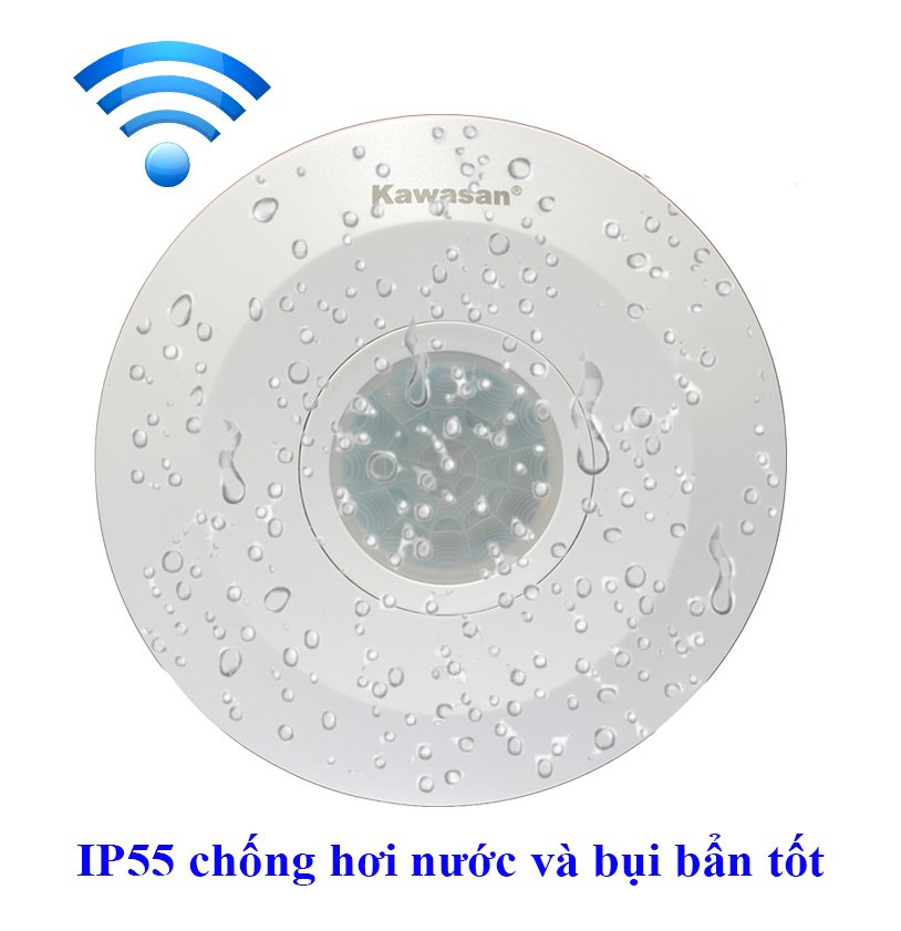 Công tắc wifi cảm ứng hồng ngoại Kawasan SW-702 Wifi – hình chi tiết