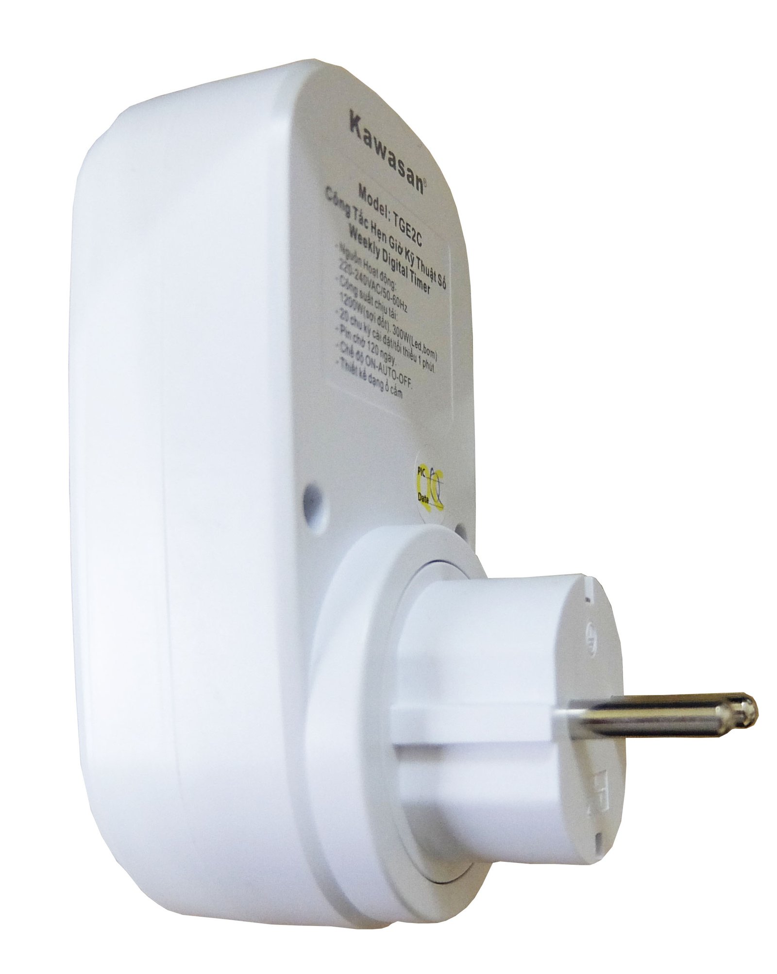 Ổ cắm hẹn giờ kỹ thuật số Kawasan KW-TGE2C