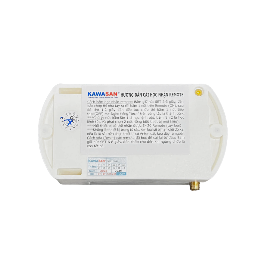Công tắc điều khiển từ xa Kawasan RF15B-RM2C