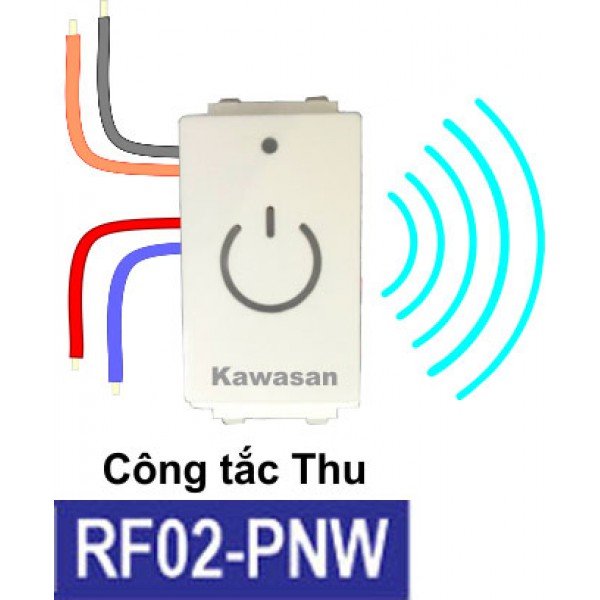 Hạt công tắc từ xa âm tường Kawasan RF02PNW