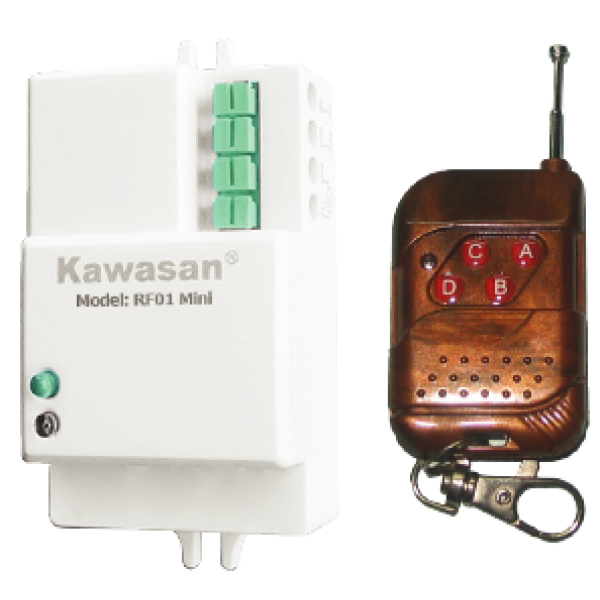 Công tắc điều khiển từ xa Kawasan RF01D-RM01 – hình sản phẩm