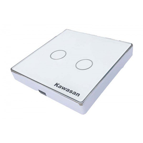 Công tắc thông minh Kawasan CT2VW-Wifi-VB – hình sản phẩm