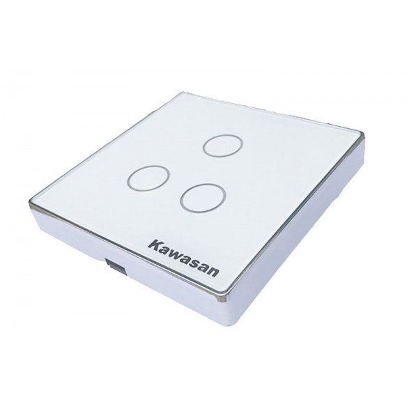 Công tắc thông minh Kawasan CT3VW-Wifi-VB – hình sản phẩm