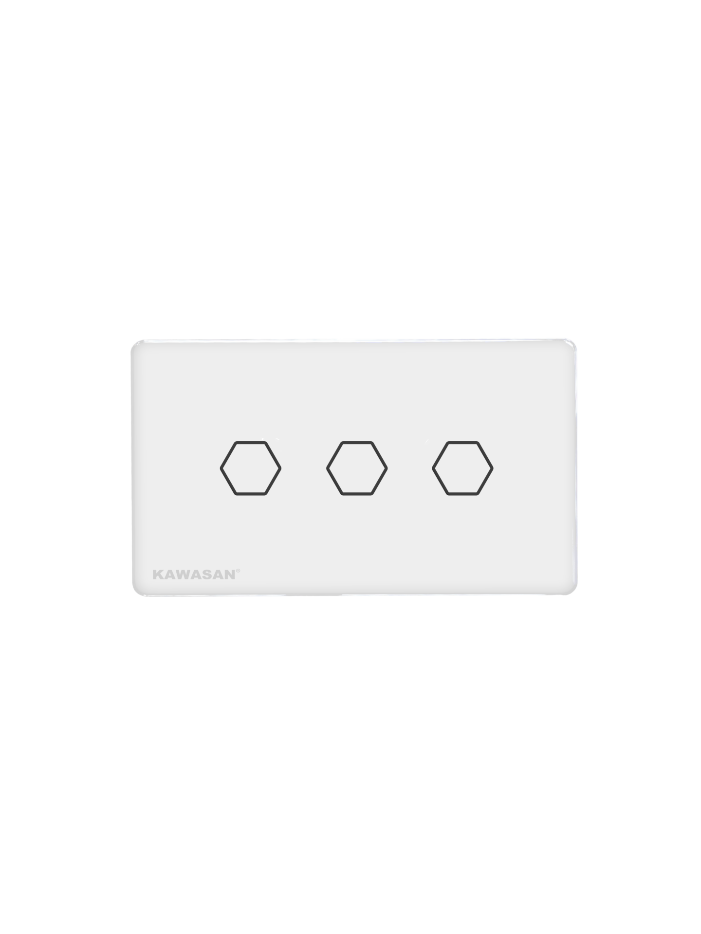 Công tắc thông minh 3 nút, wifi Kawasan CT3N-Wifi