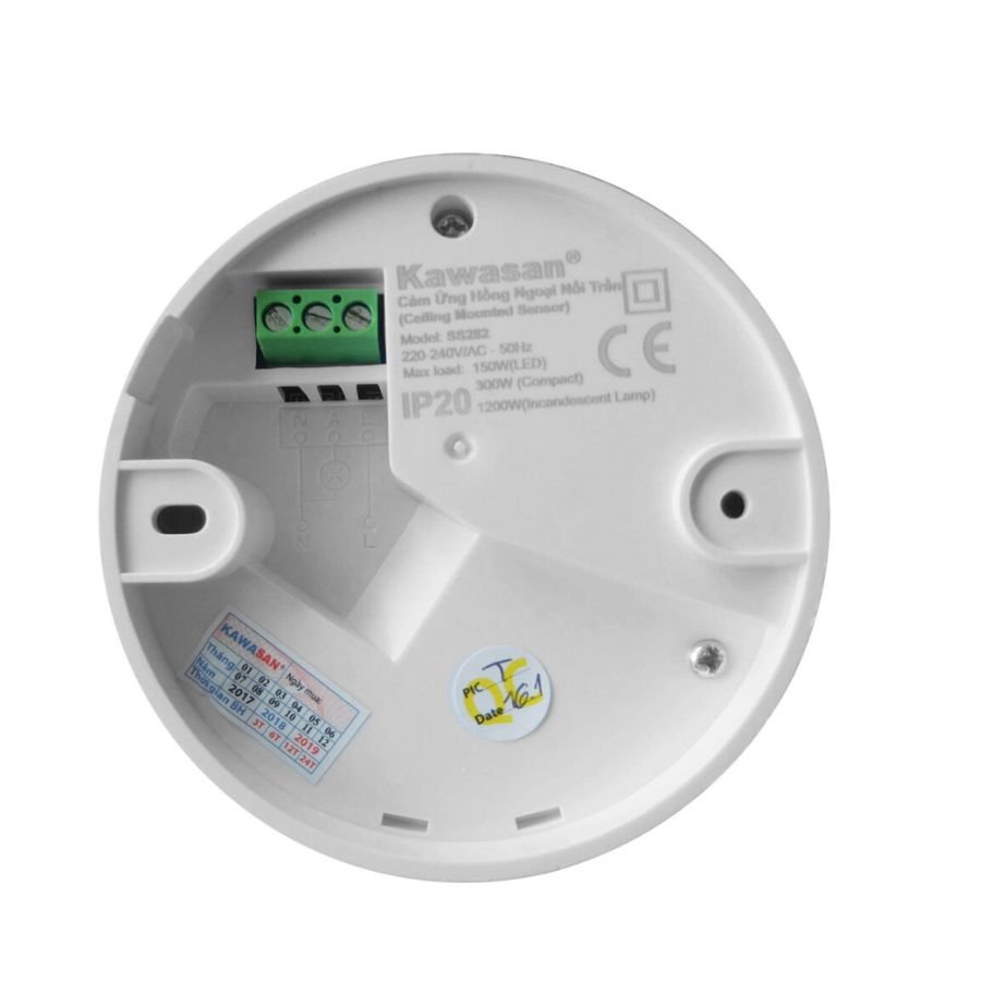 Công tắc cảm biến hồng ngoại nổi trần Kawasan SS282-3PIR