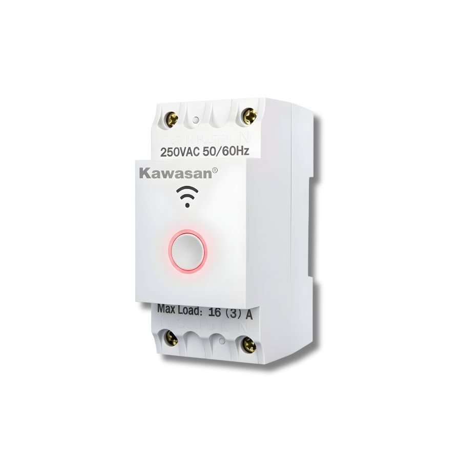 Công tắc thanh ray Kawasan CB20A-wifi – hình sản phẩm