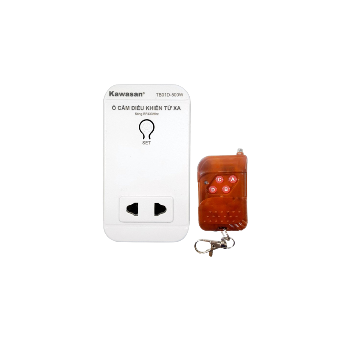 Ổ cắm điều khiển từ xa Kawasan TB01D-RM01B – hình sản phẩm