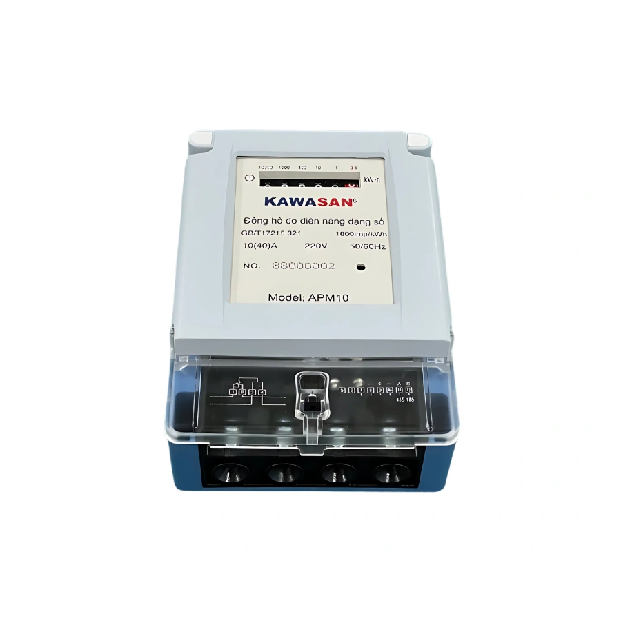 Đồng hồ đo điện năng dạng số Kawasan APM10